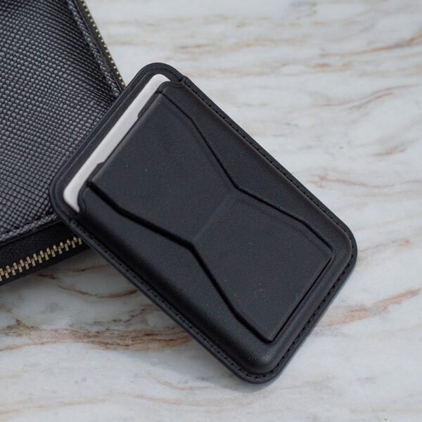 316884_oryg Card holder with stand black