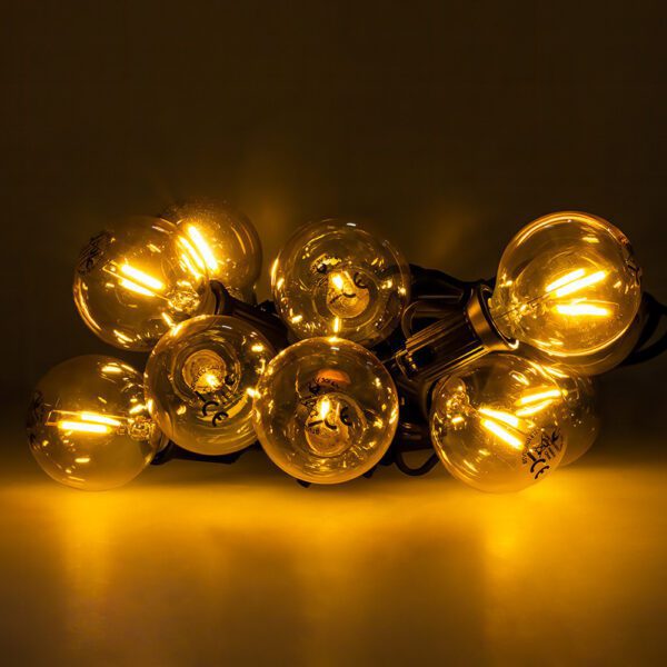 LED Bulb FL-2B E12 G40 0.5W 3V 24lm gold Forever Light 6pcs
