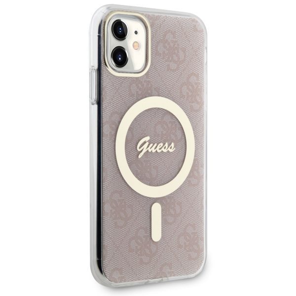 321695_oryg Guess case for iPhone 11 GUHMN61H4STP pink hardcase Magsafe IML 4G