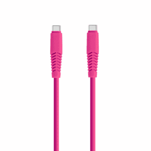 Setty cable USB-C - USB-C 1,5 m 20W KSC-C-1.5206 pink