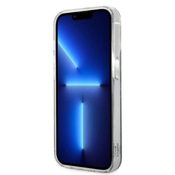 Guess set case + charger for iPhone 14 Pro Max 6,7" GUBPP14XHMEACSK black hard case Marble MagSafe