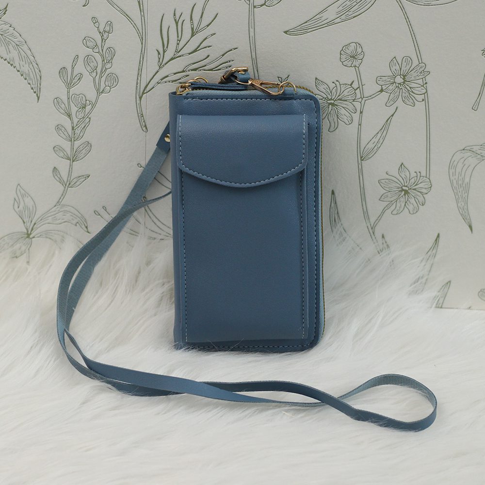 Phone bag light blue