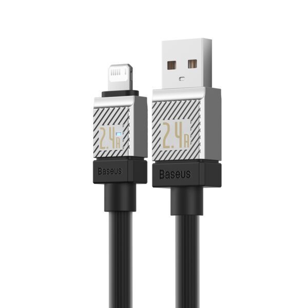 Baseus cable CoolPlay USB - Lightning 2m 2,4A black
