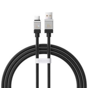 Baseus cable CoolPlay USB - USB-C 1m 100W black