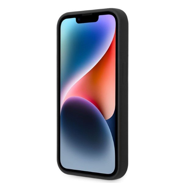 Karl Lagerfeld case for iPhone 14 Pro Max 6,7" KLHCP14XSNCHBCK black hardcase Silicone Choupette