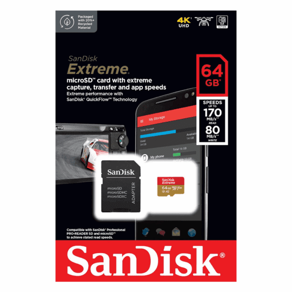 348877_oryg SanDisk memory card microSD UHS-I 64GB SDSQXAH-064G-GN6MA