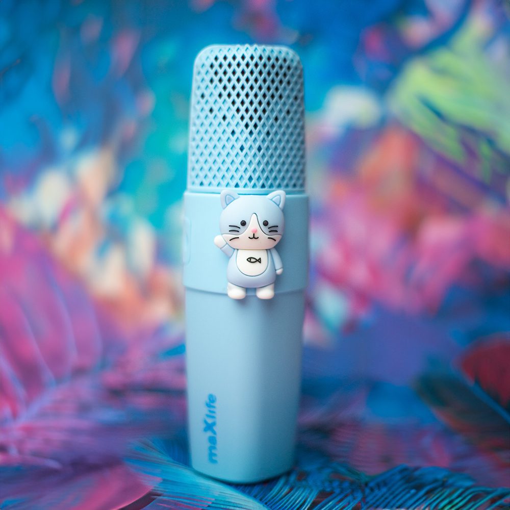 Maxlife BT microphone with speaker Animal MXBM-500 blue
