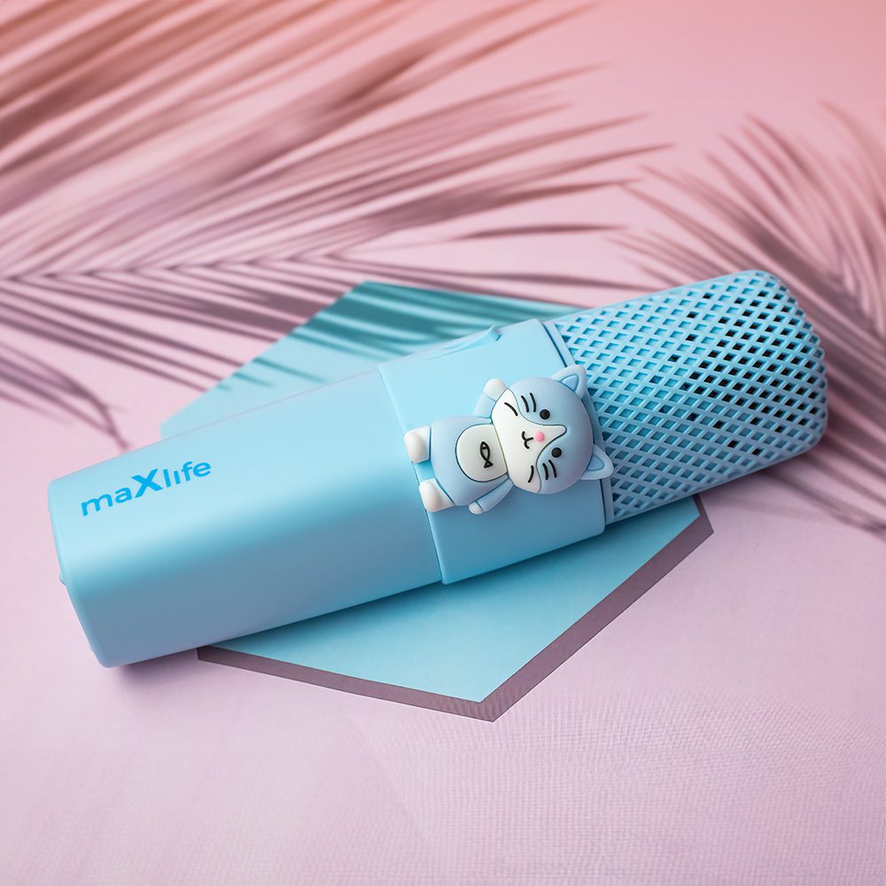 Maxlife BT microphone with speaker Animal MXBM-500 blue