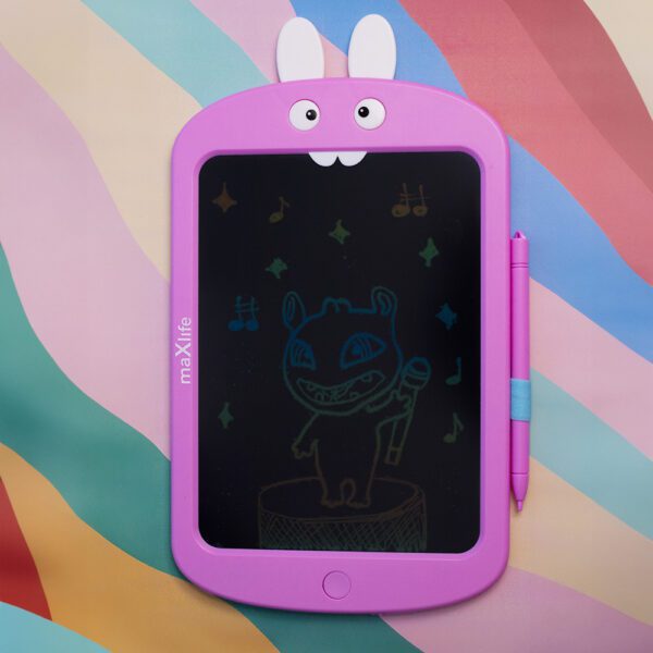 Maxlife kids writing board MXWB-02 pink