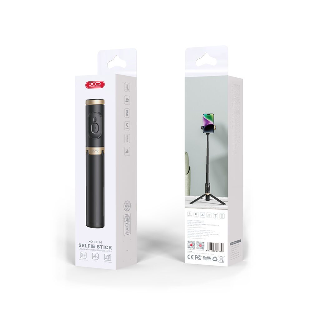 352852_oryg XO selfie stick Bluetooth tripod SS14 black 72cm