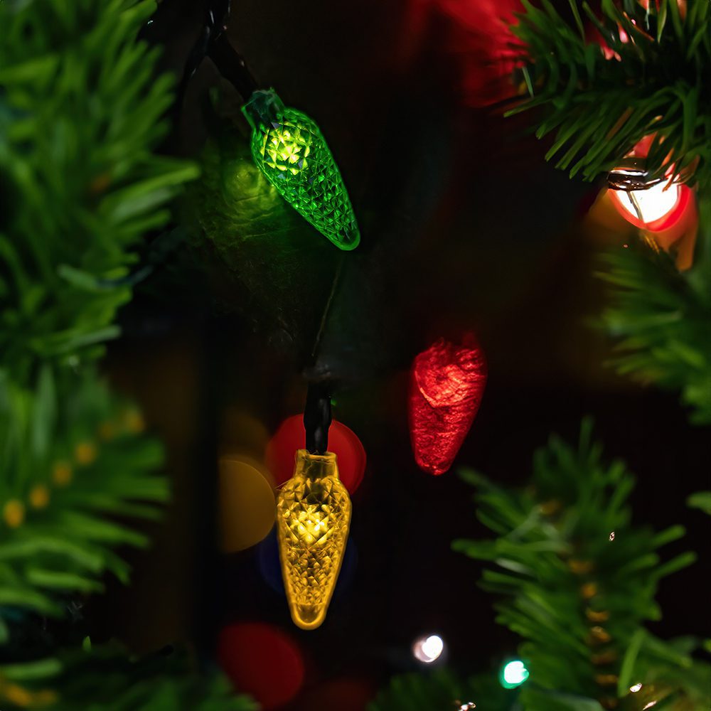 String light PINE CONE 100LED 8m multicolor Forever Light