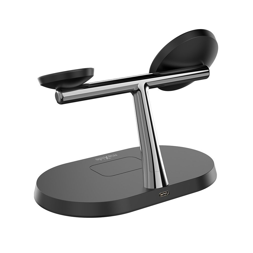 Maxlife MXWC-03 magnetic wireless charger 15W black 3in1