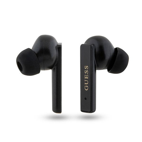 358152_oryg Guess Bluetooth headphones GUTWSSU20ALEGK TWS + charge station black Printed Logo