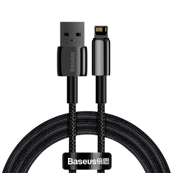 Baseus cable Tungsten USB - Lightning 1,0m 2,4A black