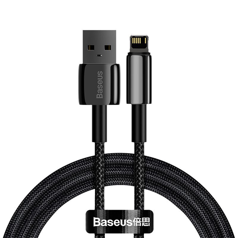 Baseus cable Tungsten USB - Lightning 1,0m 2,4A black