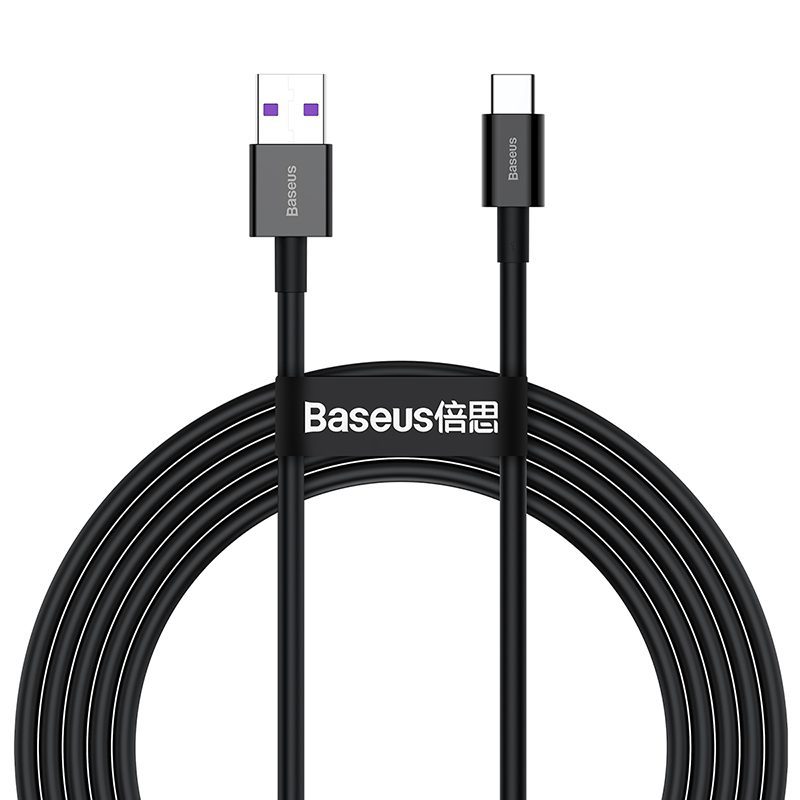 Baseus cable Superior USB - USB-C 2,0m black 66W