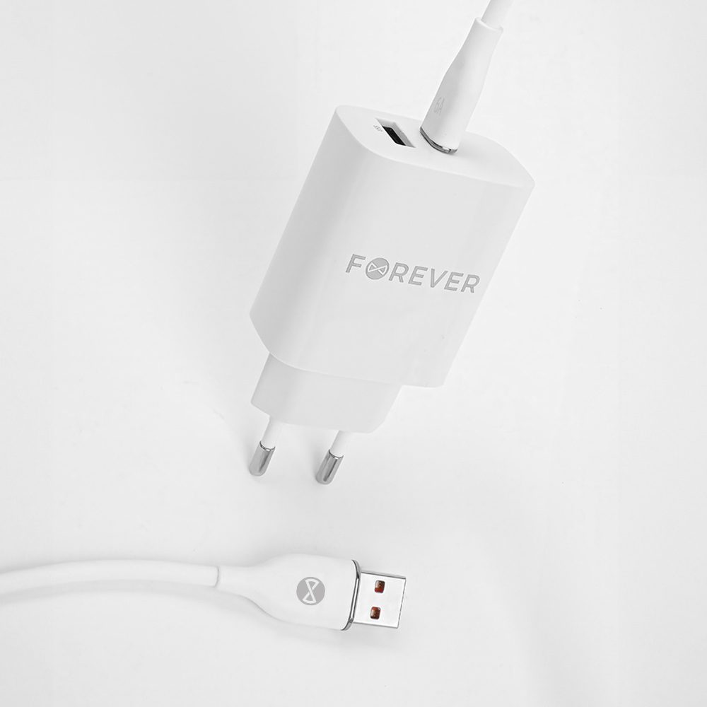 370919_oryg Forever cable USB - USB-C 1,0 m 6A white
