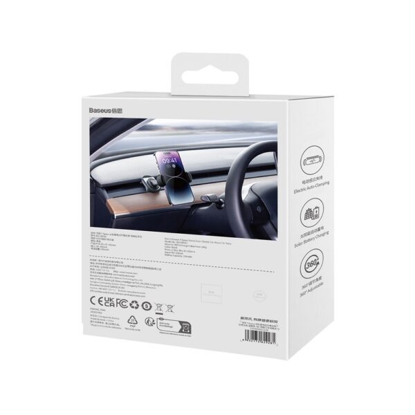371138_oryg Baseus car holder T-Space black for air vent solar