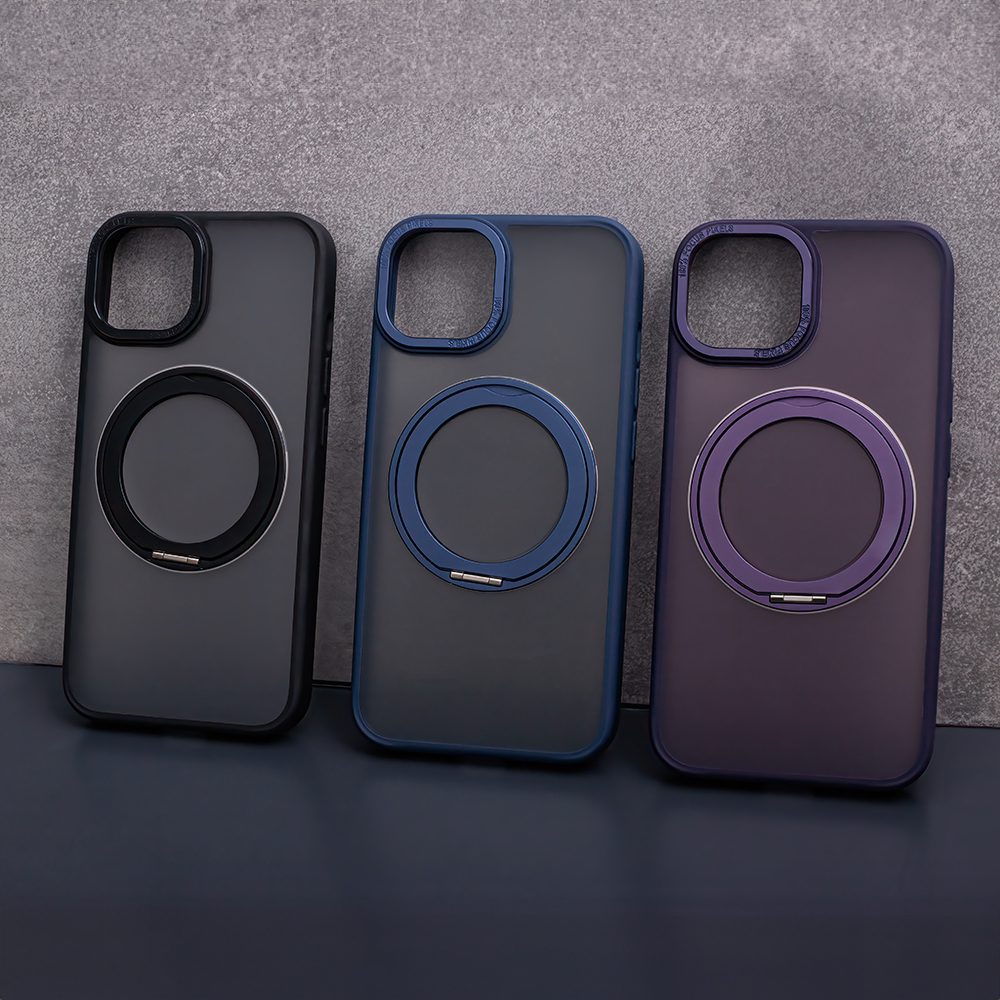374446_oryg Mag Ring Rotating case for iPhone 13 6,1" purple