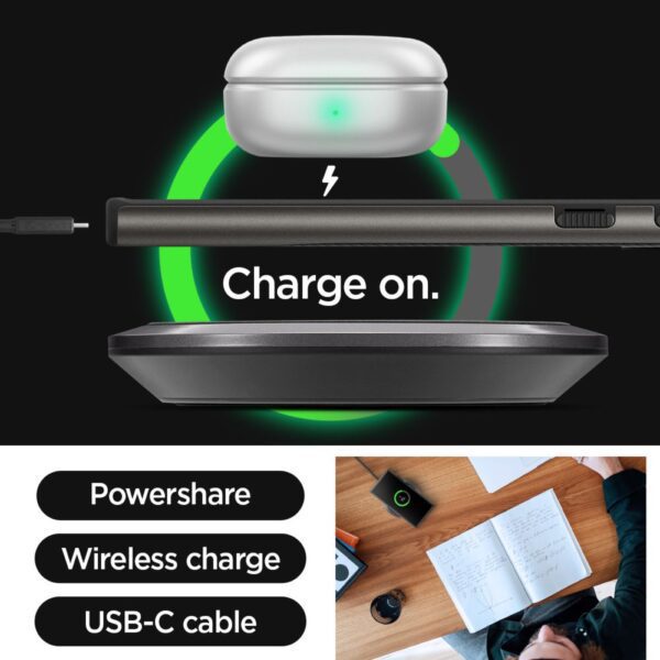 Spigen Neo Hybrid case for Samsung Galaxy S24 Ultra gunmetal