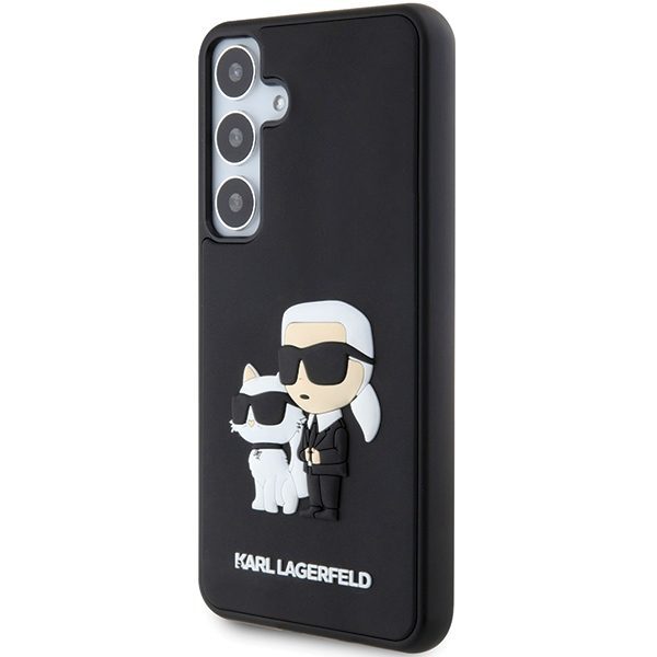 Karl Lagerfeld case for Samsung Galaxy S24 KLHCS24S3DRKCNK black HC 3D RUBBER KC NFT