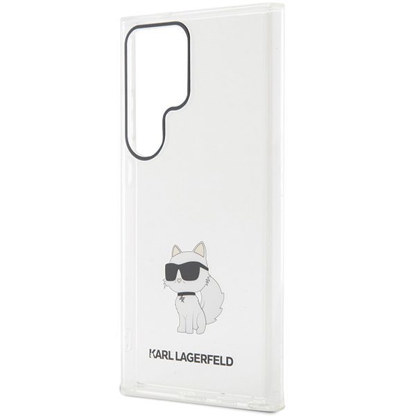 Karl Lagerfeld case for Samsung Galaxy S24 Ultra KLHCS24LHNCHTCT transparent HC IML NFT CHOUPETTE