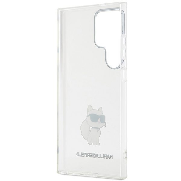 Karl Lagerfeld case for Samsung Galaxy S24 Ultra KLHCS24LHNCHTCT transparent HC IML NFT CHOUPETTE