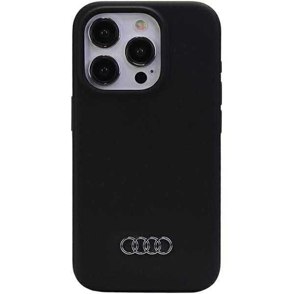 Audi case for iPhone 15 Pro 6,1" black Silicone Case
