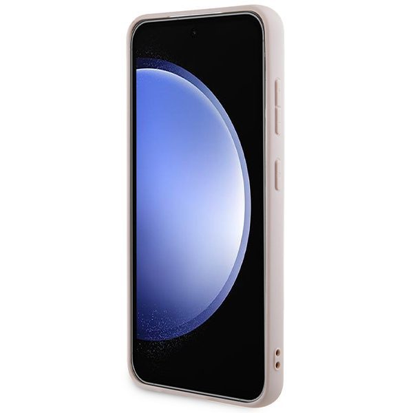 Guess case for Samsung Galaxy S24 GUHMS24SG4GFRP pink HC MAGSAFE PU 4G RING CLASSIC LOGO