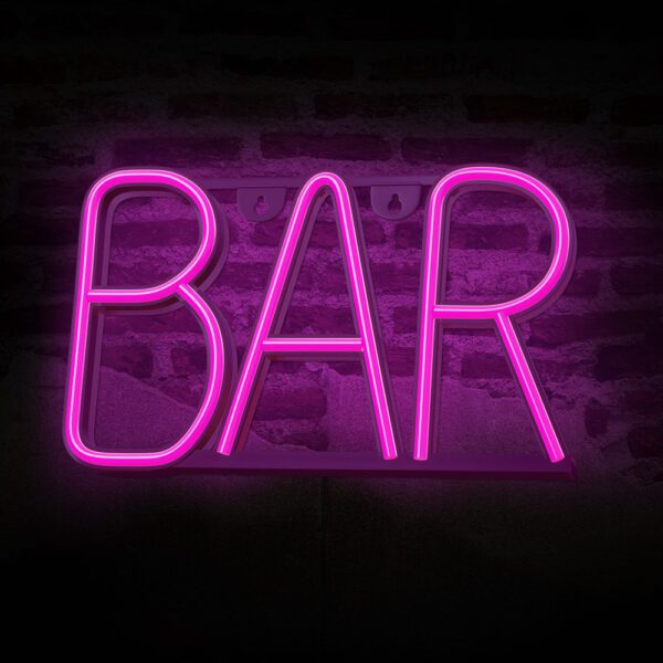 382075_oryg NEON LED BAR pink Bat + USB FLNE24 Forever Light