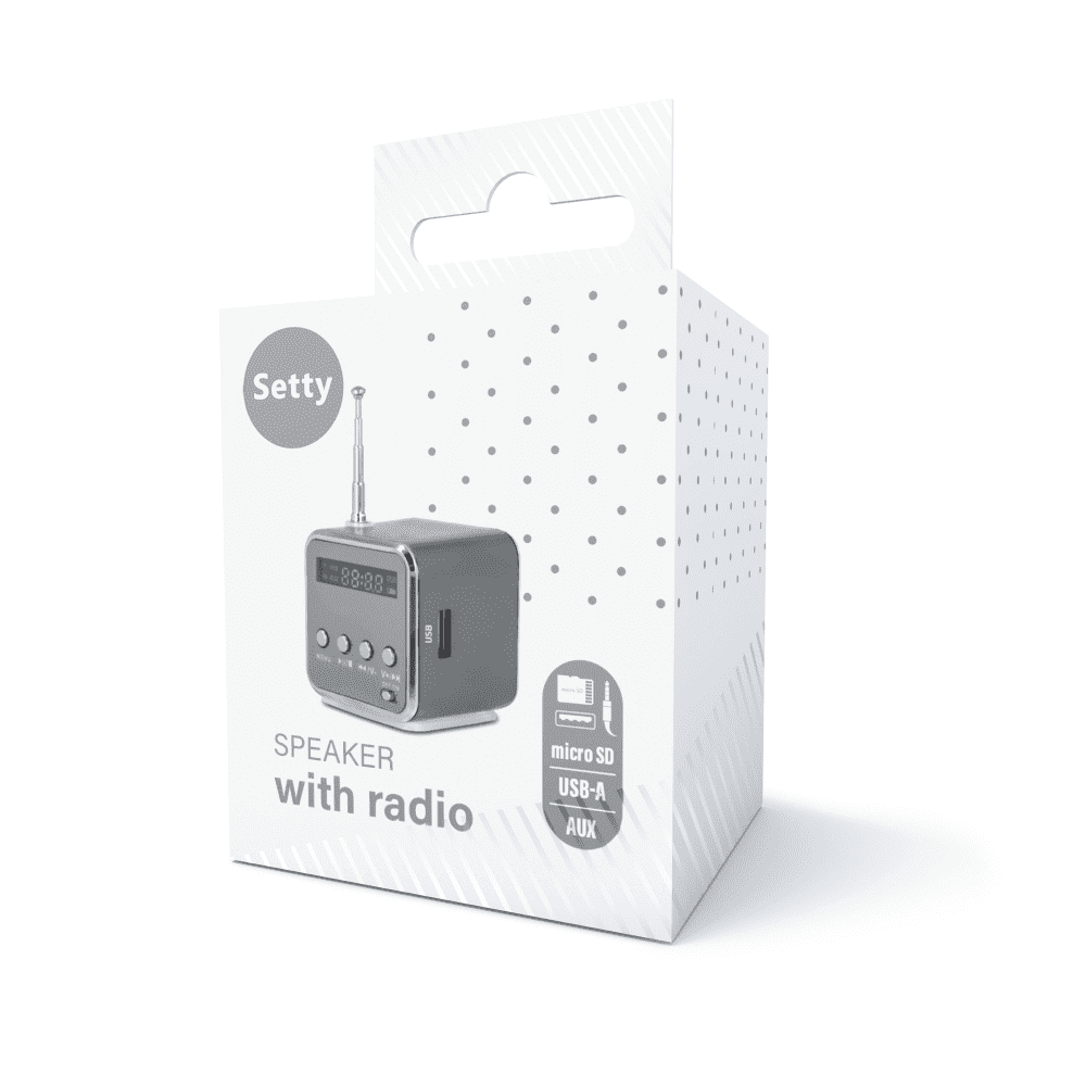 Setty speaker MF-100 silver