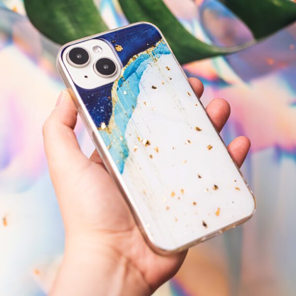 383207_oryg Gold Glam case for iPhone 12 / 12 Pro 6,1" iceberg