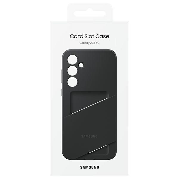 Samsung Card Slot Cover case for Samsung Galaxy A35 5G black