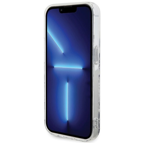 Hello Kitty case for iPhone 15 Pro 6,1" white hardcase IML Kitty On Bricks Graffiti