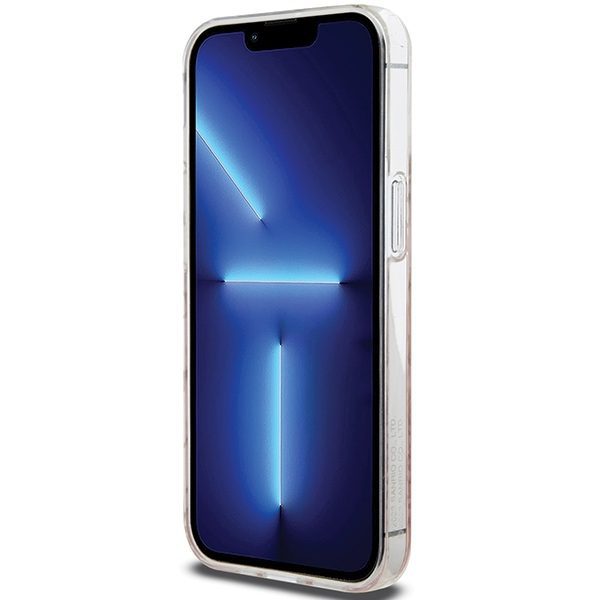 Hello Kitty case for iPhone 15 Pro Max 6,7" pink hardcase IML Gradient Electrop Crowded Kitty Head