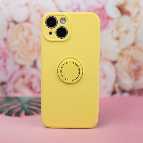 Finger Grip case for iPhone 11 yellow