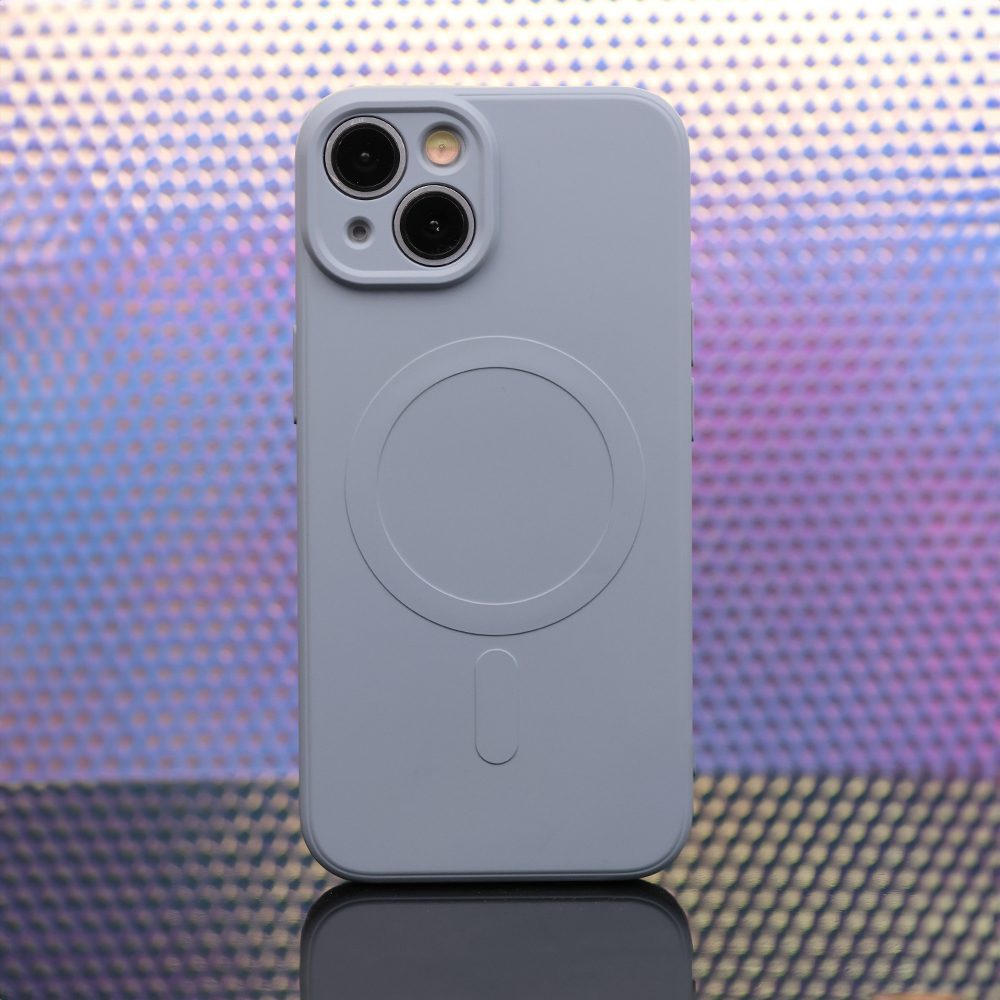 387171_oryg Simple Color Mag case for iPhone 15 Pro Max 6,7" light blue