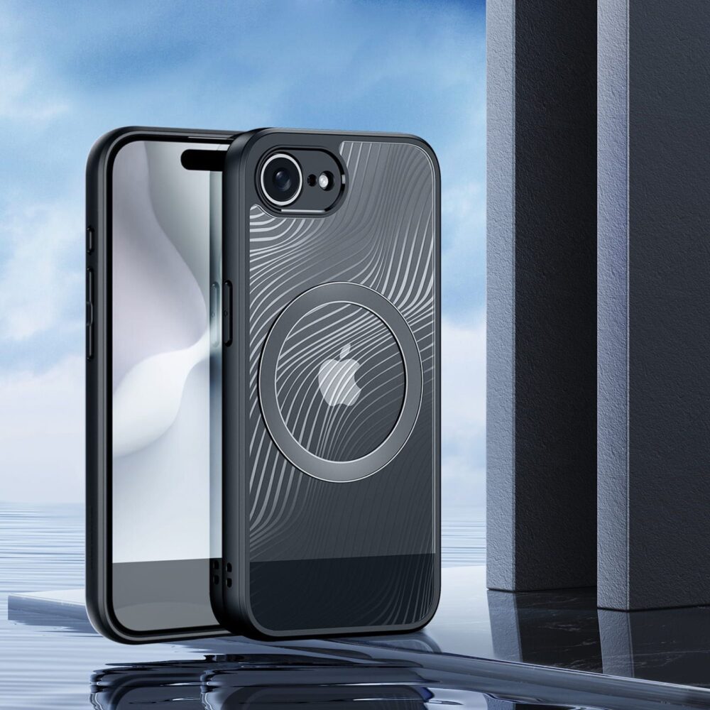 3880a192d0881ec57015e7ecd9cd85f1 DUX DUCIS case AIMO MAG compatible with MagSafe for IPHONE 16e (SE4 2025) black