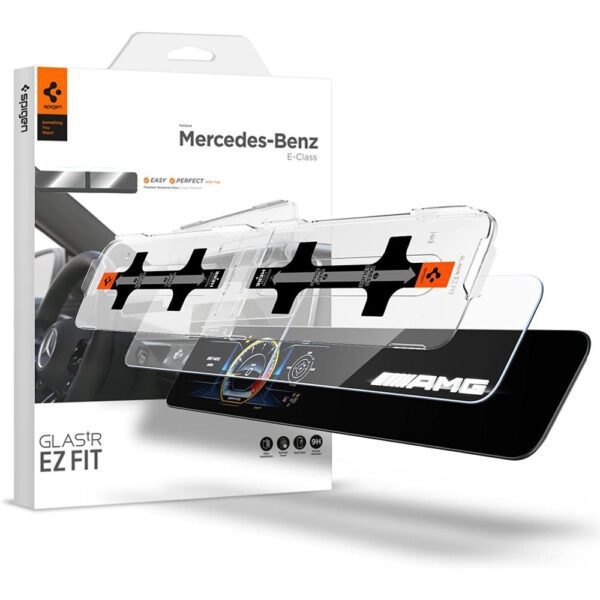388875_oryg Spigen tempered glass "EZ FIT" SET MERCEDES E-CLASS 2020 / 2021