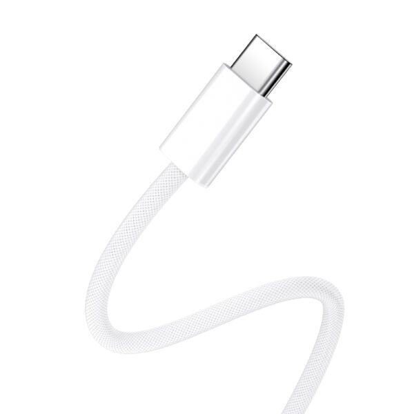 BWOO Cable USB-C - USB-C 1m 60W for iPhone 15 BO-X284 white