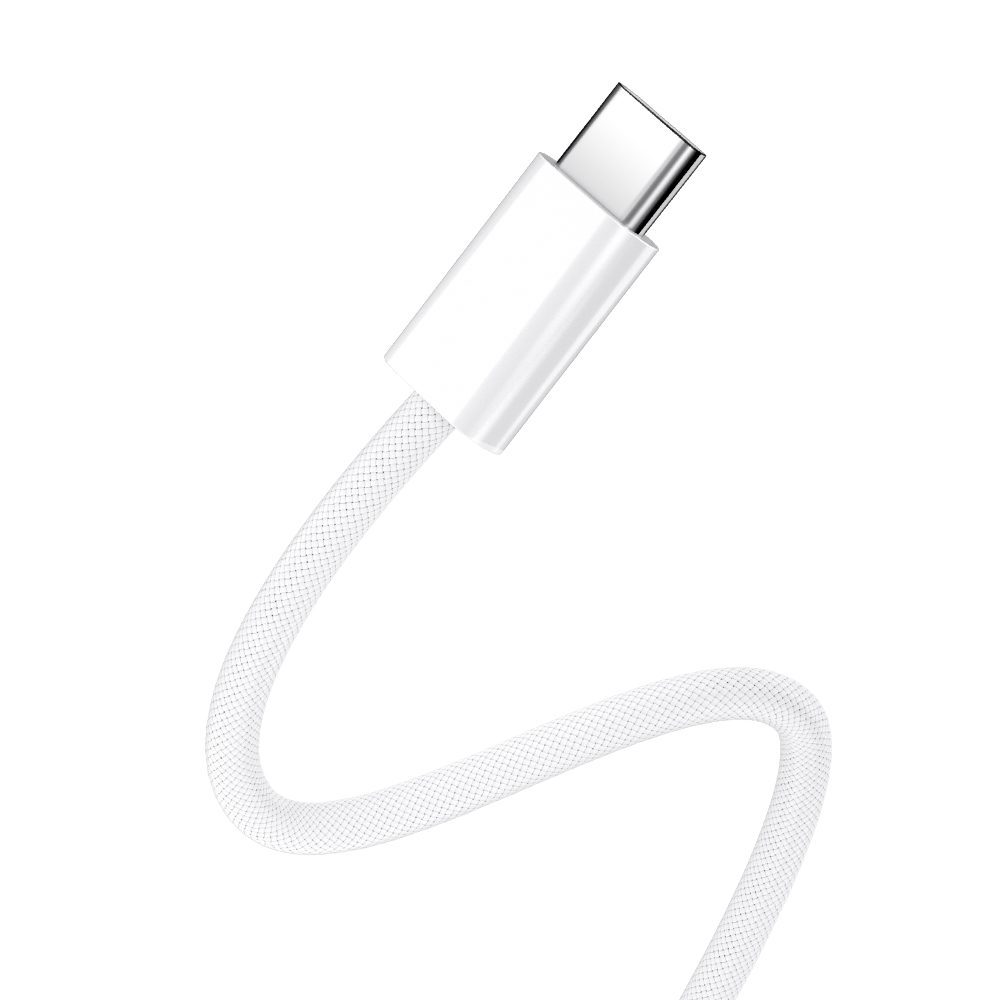 BWOO Cable USB-C - USB-C 1m 60W for iPhone 15 BO-X284 white