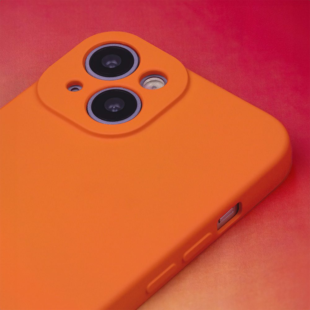 Silicon case for Xiaomi Redmi 13c 5G orange