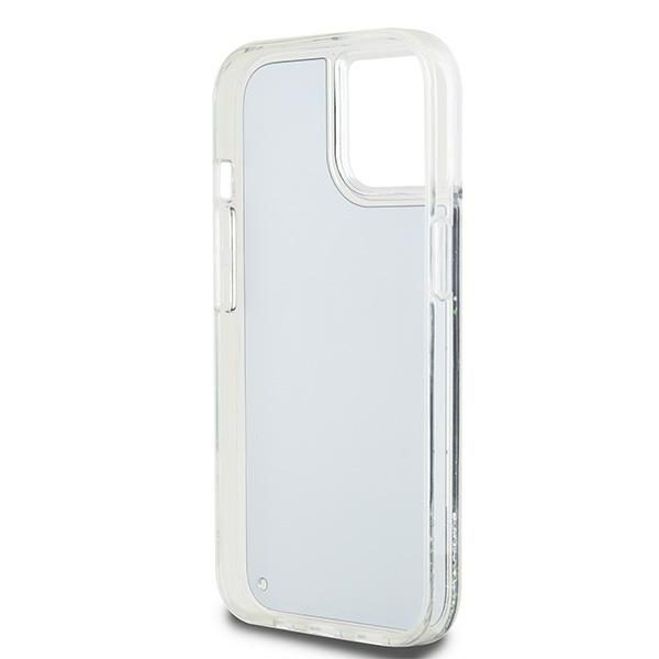 DKNY case for iPhone 15 Plus 6,7" DKHCP15MLBNAEK black HC liquid glitters w arch logo