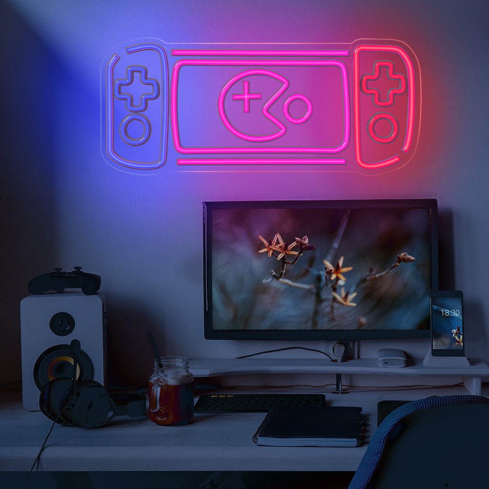 Neon PLEXI LED GAME CONSOLE multicolor FPNE27 Forever Light