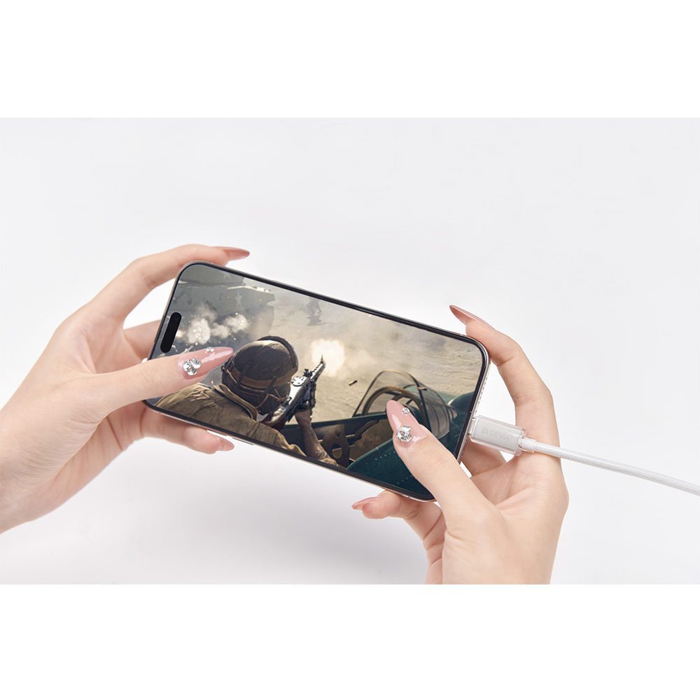 Devia cable Extreme EC688 PD USB-C - USB-C 1,5 m 60W 3A white