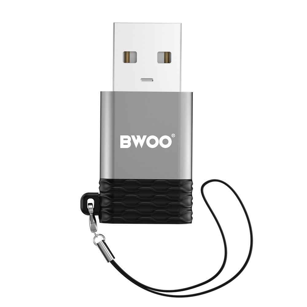 BWOO Adapter USB-C - USB Gray OTG BZ-38