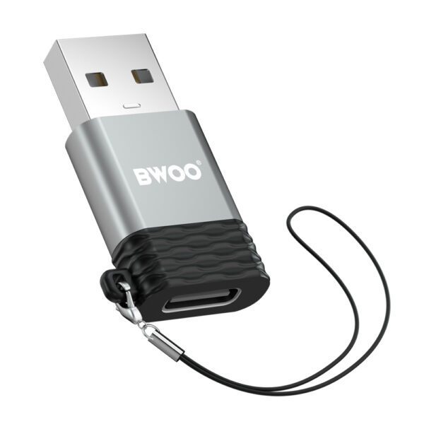 BWOO Adapter USB-C - USB Gray OTG BZ-38