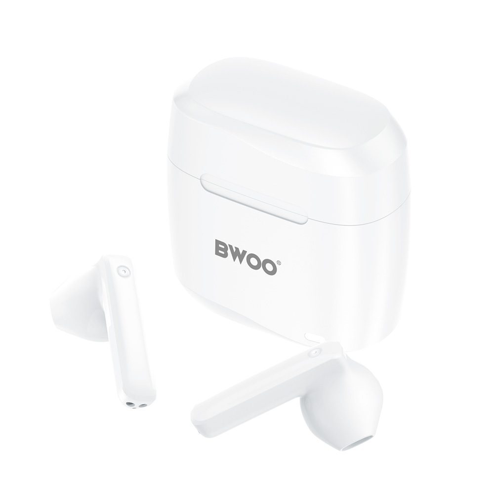 BWOO wireless TWS earphones BW94-WH white