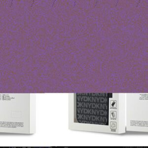 DKNY case for iPhone 15 Pro Max 6,7" DKHCP15XPRTHSLK black HC PU repeat texture pattern w tonal stripe