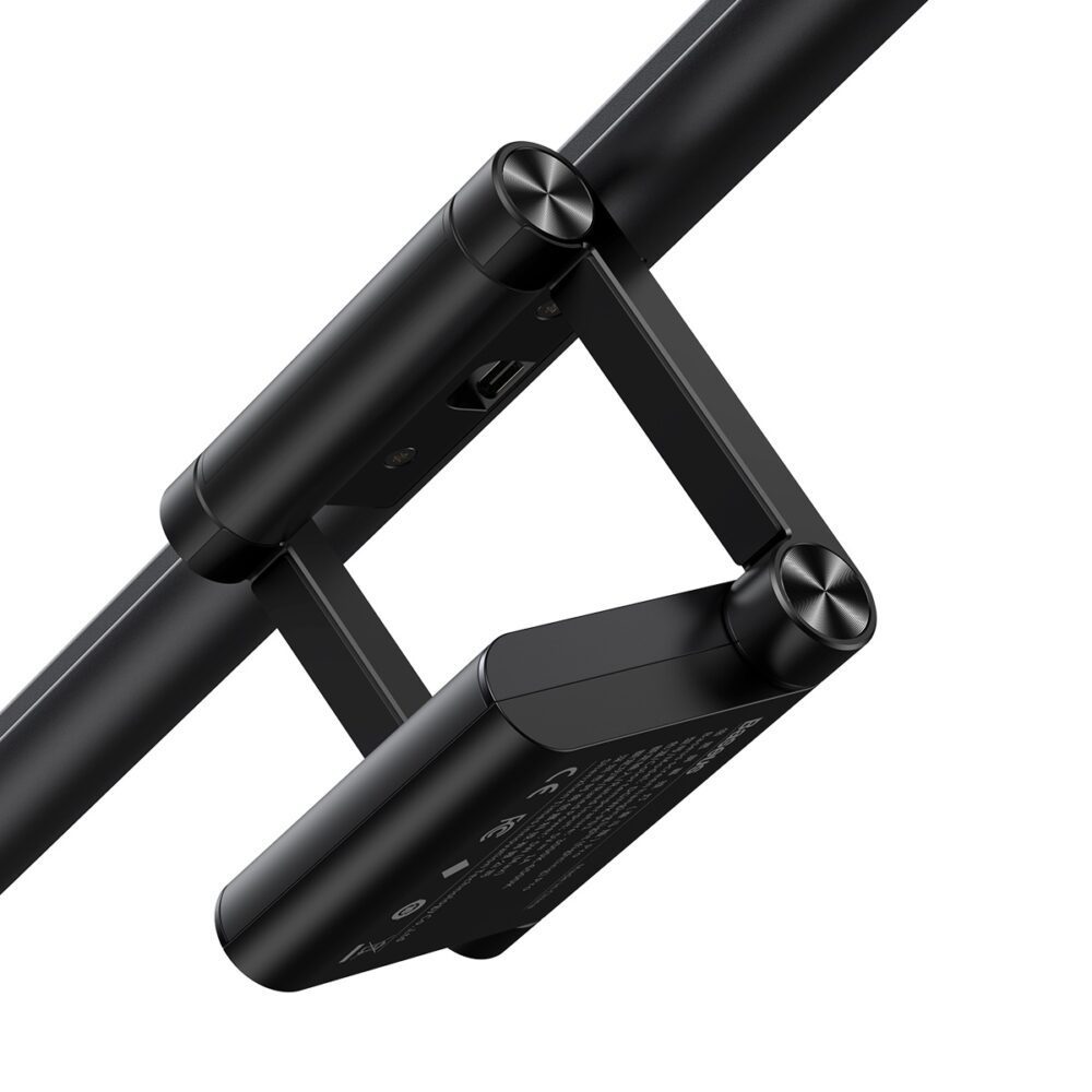 Baseus i-wok Series USB Asymmetric Light Source Screen Hanging Light (fighting) Pro Black